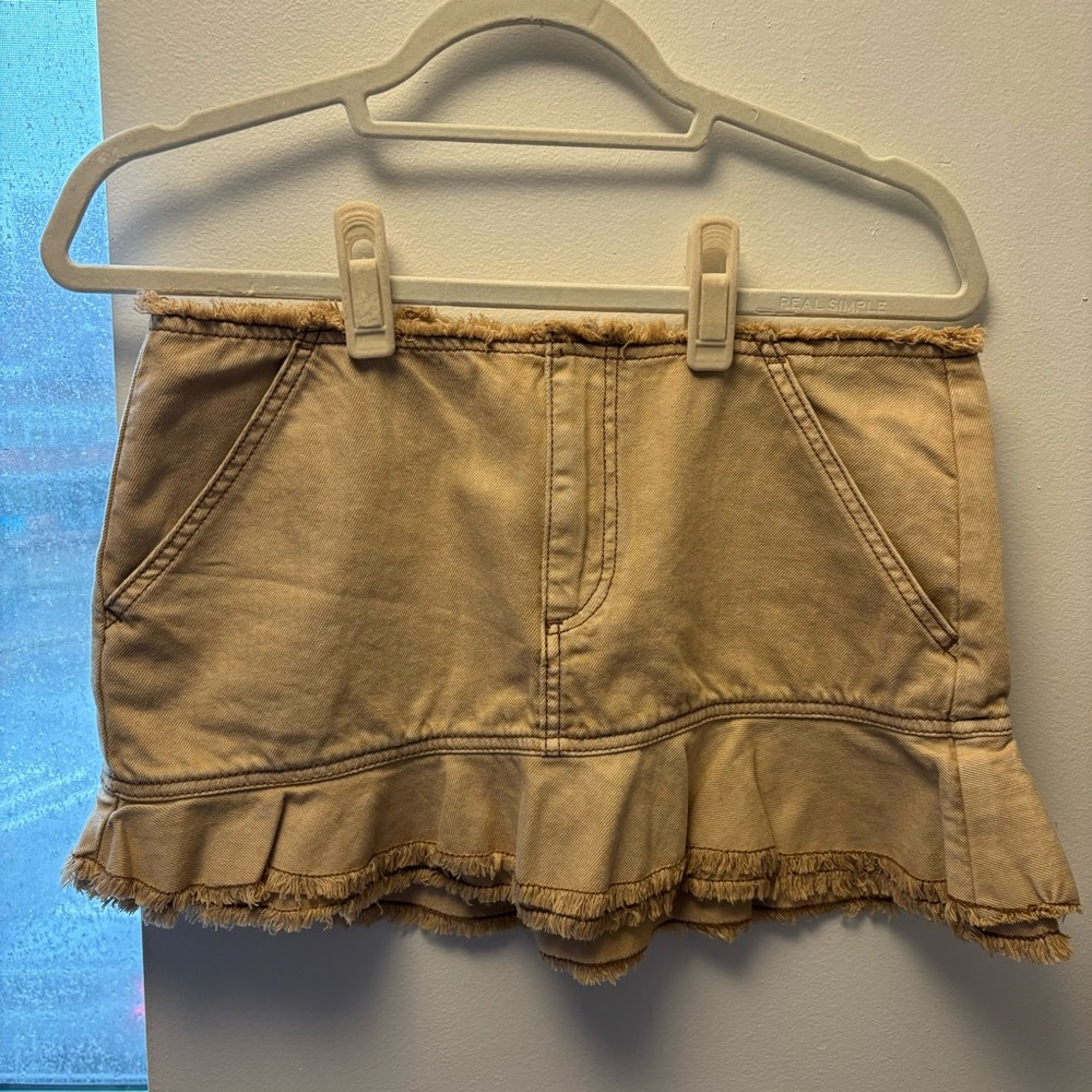 Micro jean skirt by Urban (BDG)